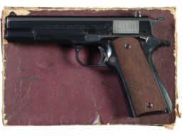 Pre-World War II Colt Ace Semi-Automatic Pistol with Box