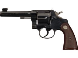 Pre-WWII USMC Colt Shooting Master Revolver with Factory Letter