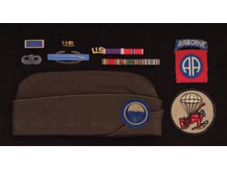 Items for a Lieutenant in the 508th Parachute Infantry Regiment