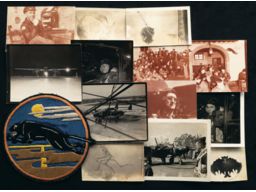 Patch and Photographs for the 414th Night Fighter Squadron