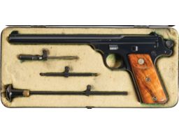 Smith & Wesson Fourth Model Straight Line Target Pistol