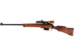 BSA Shirley L42A1 Lee-Enfield Sniper Rifle with Scope and Case