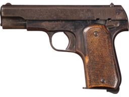 Japanese Military Sugiura Shiki Semi-Automatic Pistol with Match
