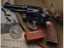 Ed McGivern's Smith & Wesson K-22 Outdoorsman Revolver