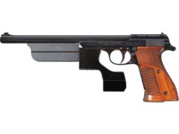 Cased Walther 1936 Olympia II Pentathlon Pistol with Accessories