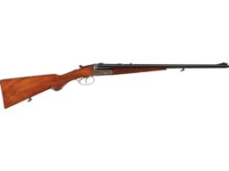 Factory Engraved Oskar Merkel & Co. Boxlock Double Rifle 