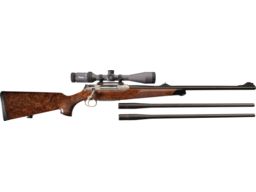 Hendrik Fruhauf Engraved Sauer Model 404 "Chadwick Ram" Rifle