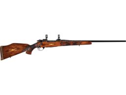 Engraved and Gold Inlaid Weatherby Crown Grade Mark V Rifle