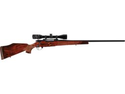 Weatherby Mark V Custom Bolt Action Rifle with Scope