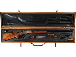 Engraved Custom Sharps Rifle Co. Model 1878 Borchardt Rifle