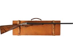 Engraved Darne 28 Gauge V Series Grade 21 Sliding Breech Shotgun