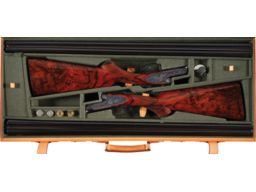 Pair of Gian Marco Sabatti Engraved Flli. Rizzini R1-E Shotguns