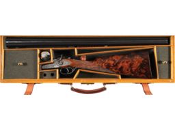 Zacchi Engraved Fratelli Piotti 28 Gauge Hammer Shotgun