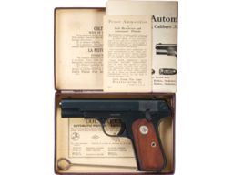 Colt Model 1903 Pocket Hammerless Pistol with Original Box 