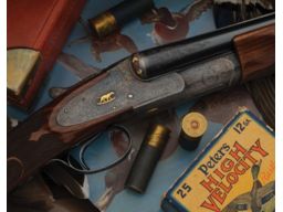 Engraved Inlaid Hunter Arms Co/L. C. Smith Premier Grade Shotgun