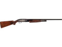 Nick Kusmit Engraved Winchester 20 Gauge Model 12 Shotgun