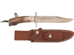 Randall Model 12 Sportsman's Bowie Knife with Sheath