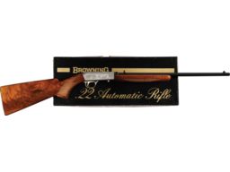 Factory Engraved Signed Belgian Browning .22 Auto Grade II Rifle