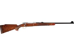 Double Signed and Game Scene Engraved Browning High Power Rifle