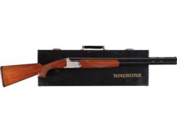 Cased Engraved Winchester Model 101 Lightweight Shotgun
