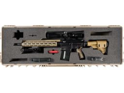 Heckler & Koch MR762A1 Sniper Rifle with Scope and Case