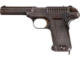 U.S. Test Trial Savage Model 1907 Semi-Automatic Pistol