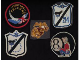 World War II United States Marine Corps Aviation Patches