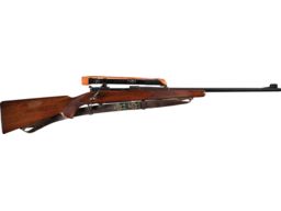 World War II Era U.S. Winchester Model 70 Rifle with Scope