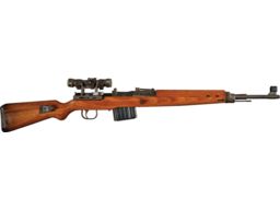 WWII Walther "ac/45" K43 Semi-Automatic Sniper Rifle with Scope