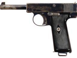 British Webley & Scott Model 1910 Type III Semi-Automatic Pistol