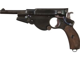 German V. C. Schilling Bergmann Model 1896 No. 4 Pistol