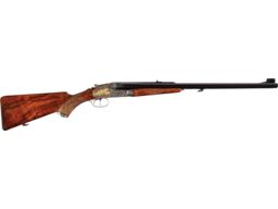 Phil Coggan Engraved J. Purdey & Sons .500 N.E. Double Rifle
