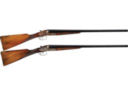Pair of Factory Engraved Vincenzo Bernardelli Sidelock Shotgun
