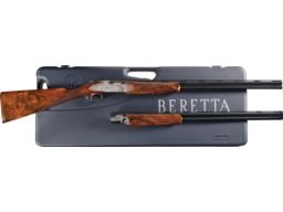 Beretta Model 687 EELL Diamond Pigeon Shotgun Two Barrel Set
