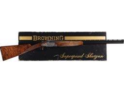 Kowalski Engraved Browning 410 Bore Superposed P4W Grade Shotgun
