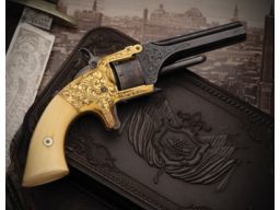 Engraved Smith & Wesson Model No. 1 First Issue Revolver