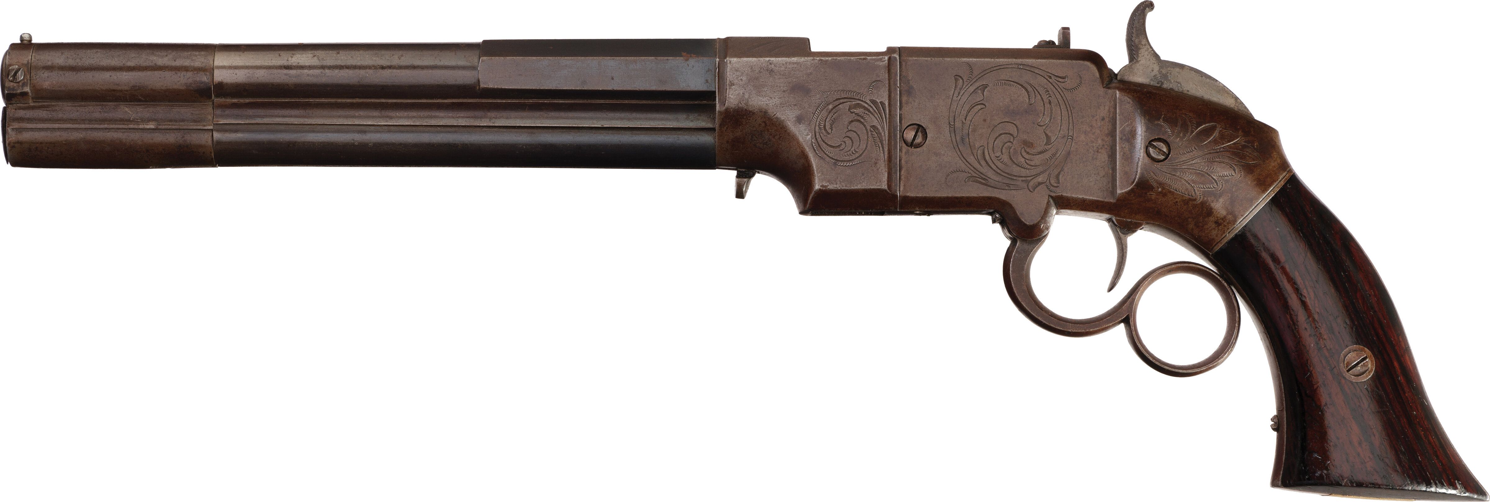 Factory Engraved Smith & Wesson Volcanic No. 2 Pistol | Rock