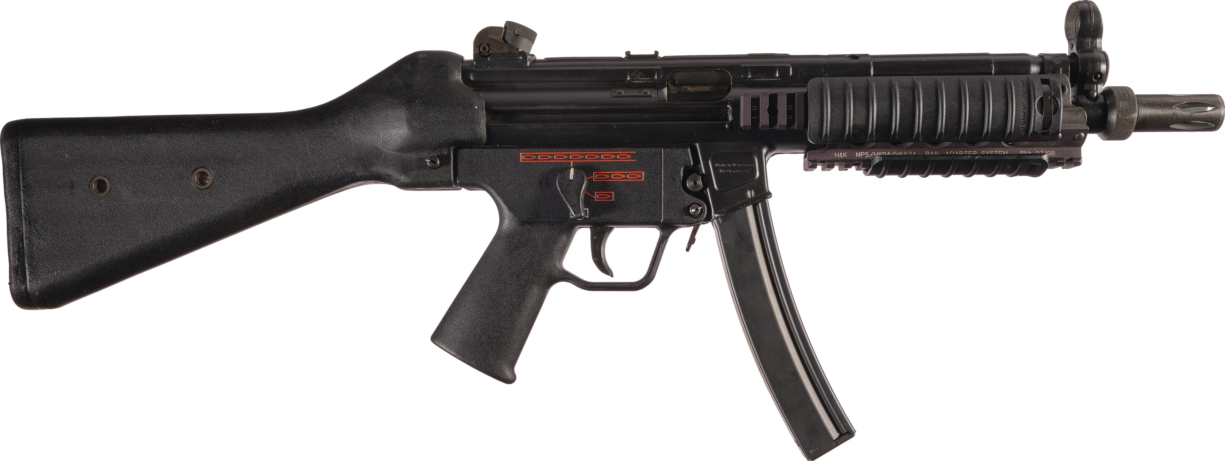 Original H&K MP5A2, Class III/NFA Fully Transferable Machine Gun Original H&K MP5A2, Class III/NFA Fully Transferable Machine Gun