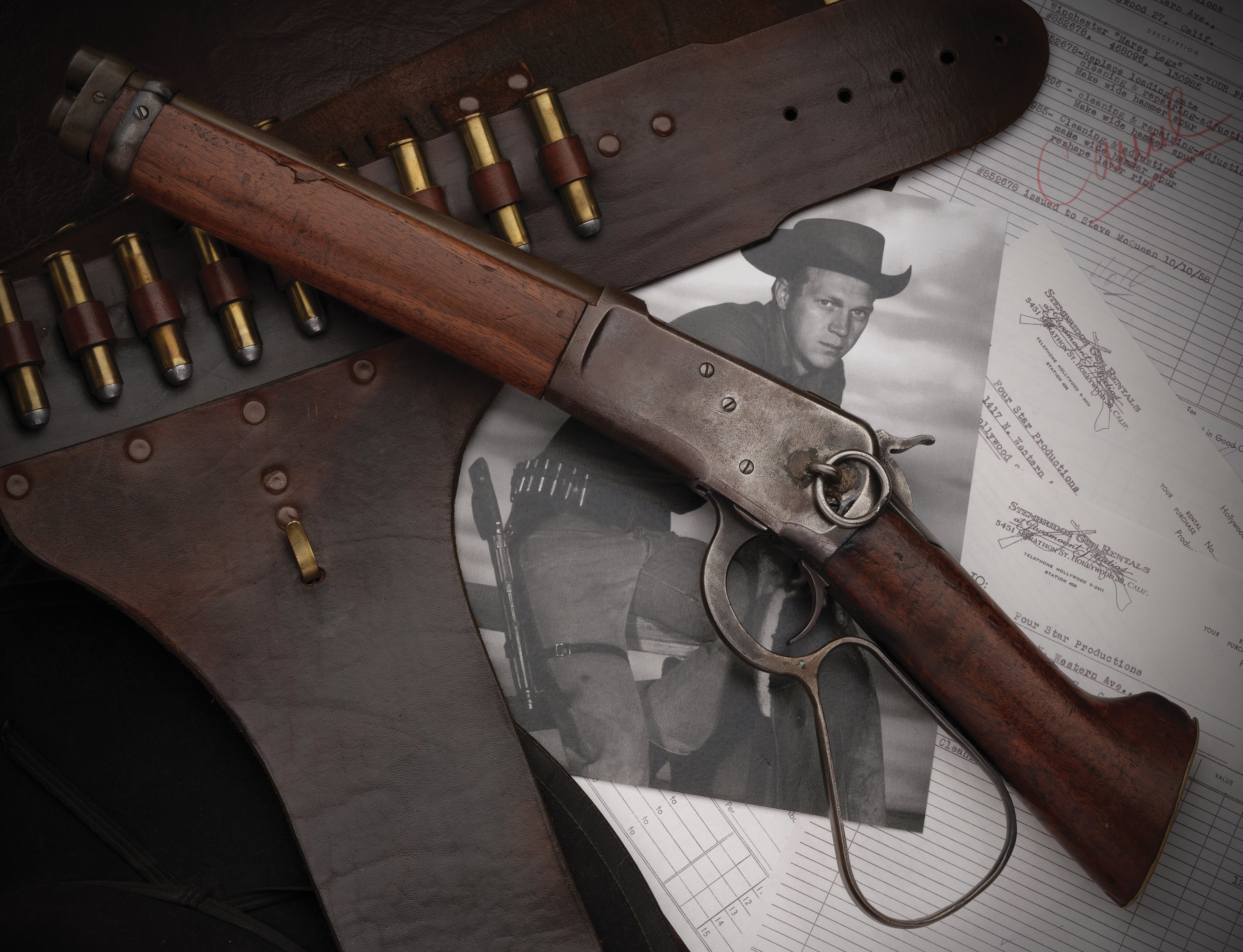 Steve McQueen Screen Used Winchester Model 1892 