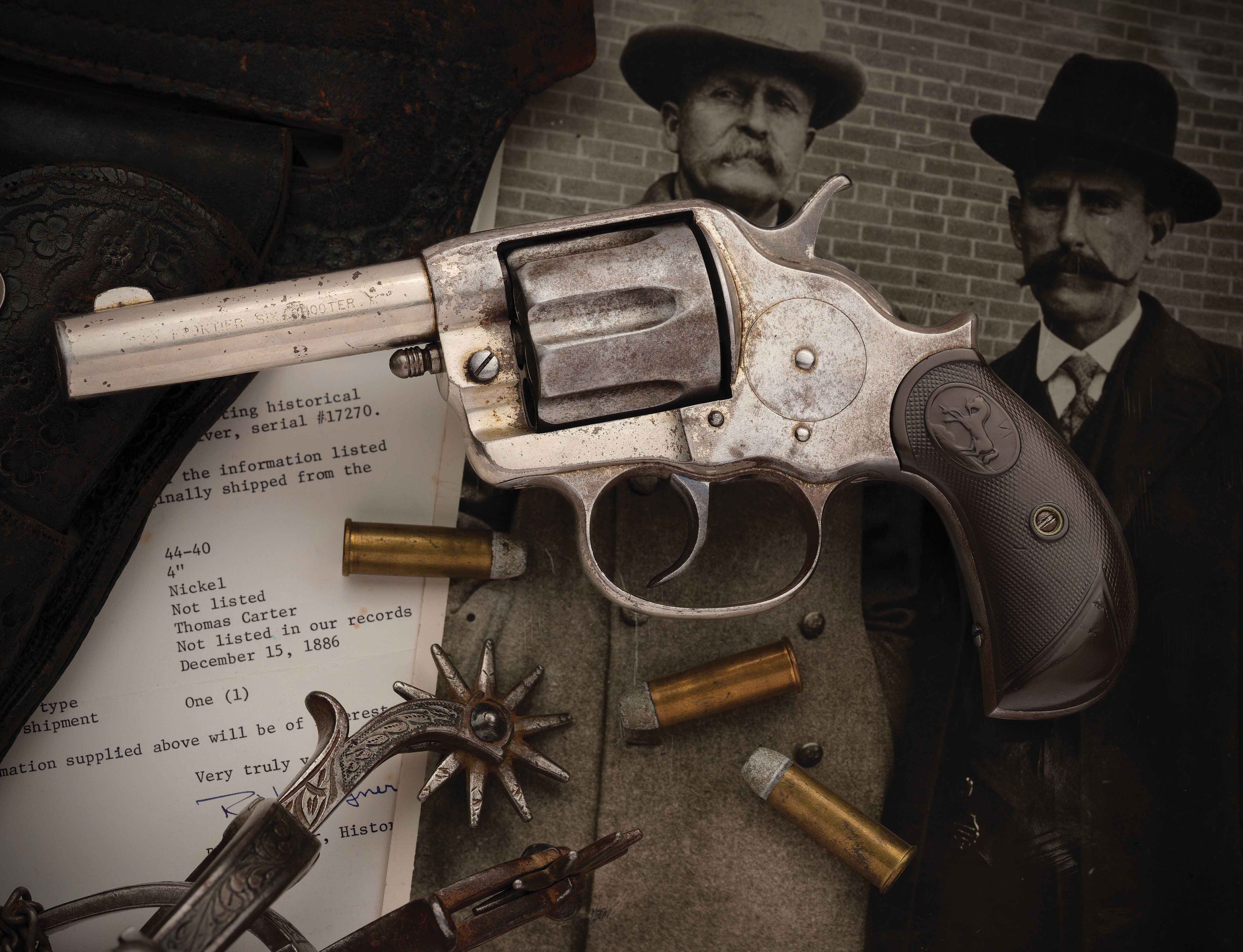 Arkansas Tom Attributed Colt Sheriff's 1878 Frontier Six Shooter
