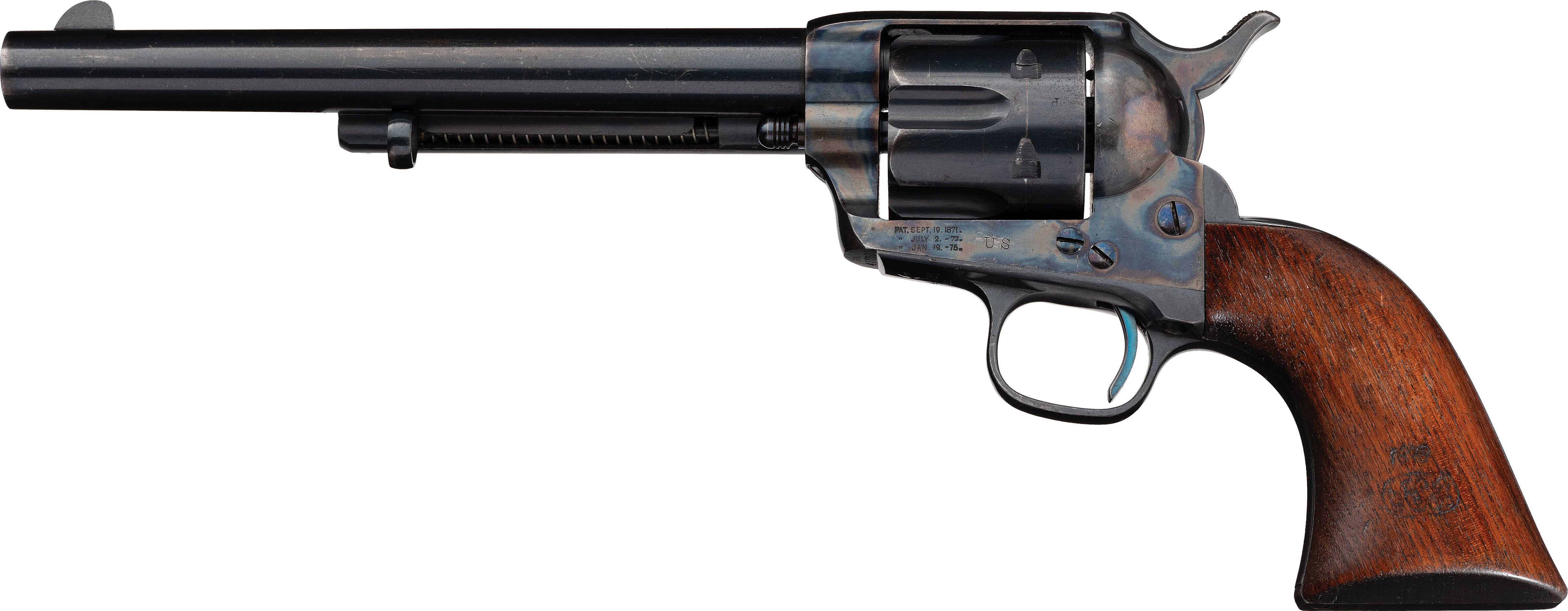 Henry Nettleton U.S. Colt Cavalry Single Action Army Revolver