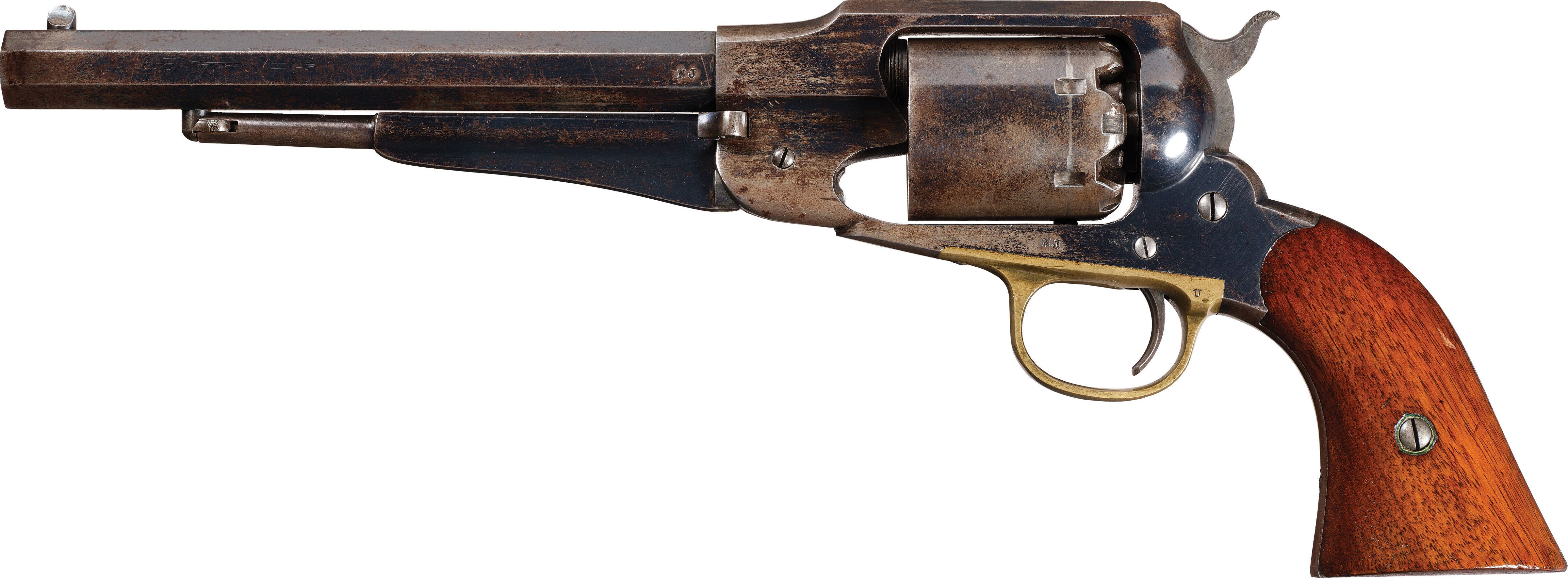 Civil War New Jersey Remington New Model Army Revolver | Rock