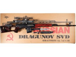 Russian Izhevsk SVD Dragunov Sniper Rifle with Accessories | Rock