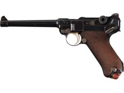 WWI Era Imperial German DWM Model 1908 Navy Luger Pistol | Rock