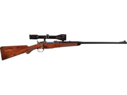 Seven Deadly Sins Engraved Karl Hauptmann 8x57 IRS Triple Rifle