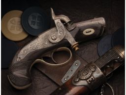 Colt Civilian Walker Serial Number 1078 'Thumb Print Walker