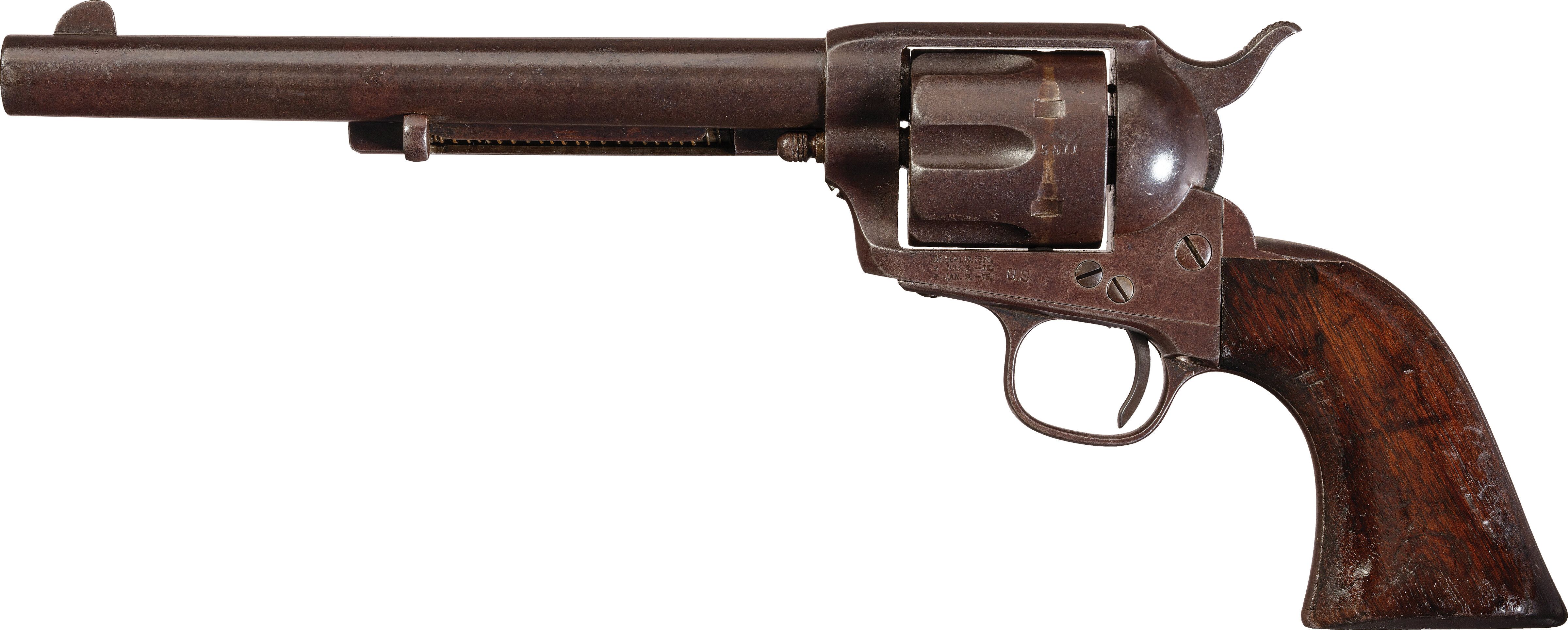 D.F.C. Inspected U.S. Colt Cavalry Single Action Army Revolver