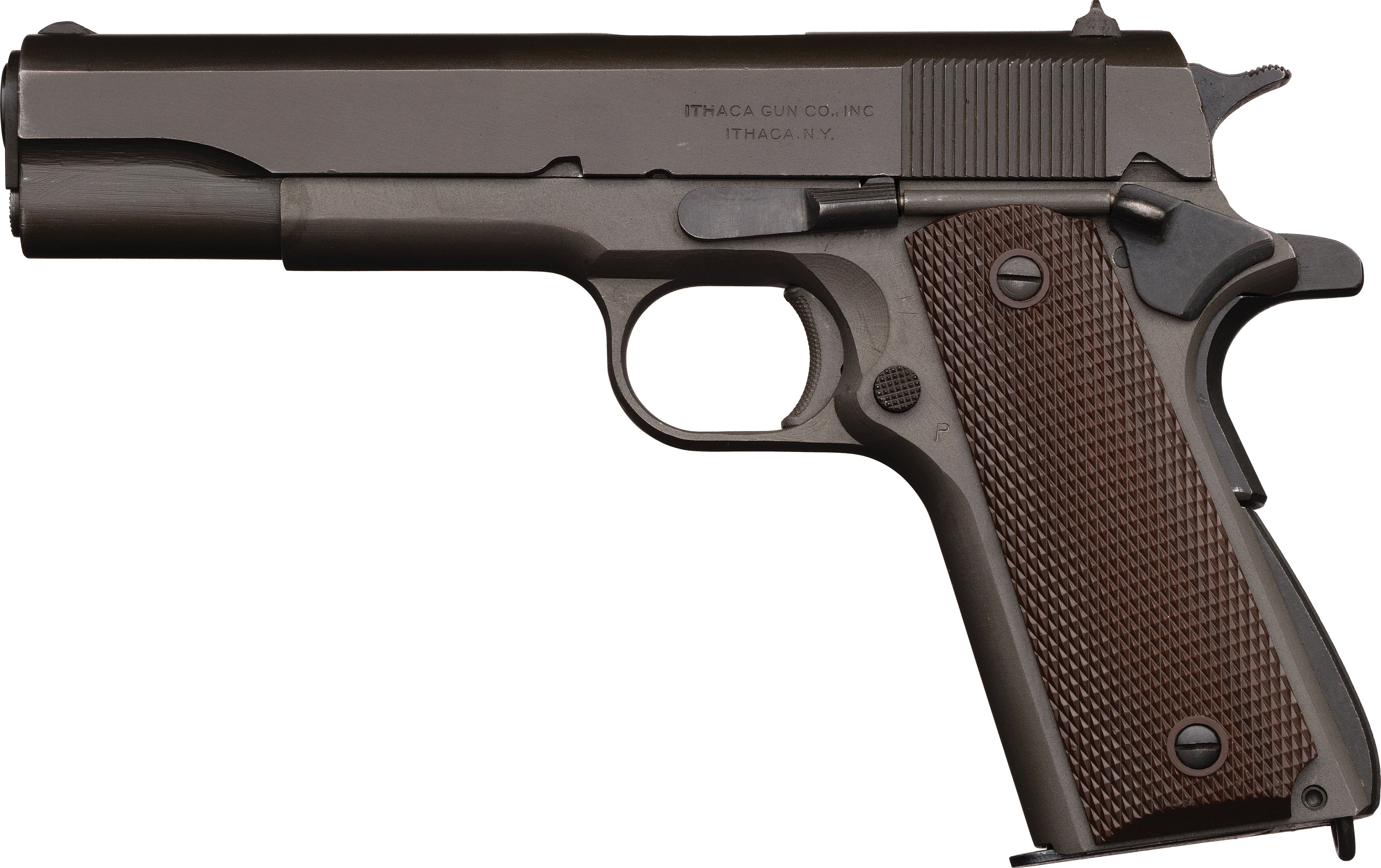 トイガン MGC M1911A1 ITHACA .45 ACP WWII U.S. Ithaca Gun Co. Model 1911A1 Semi-Automatic Pistol | Rock
