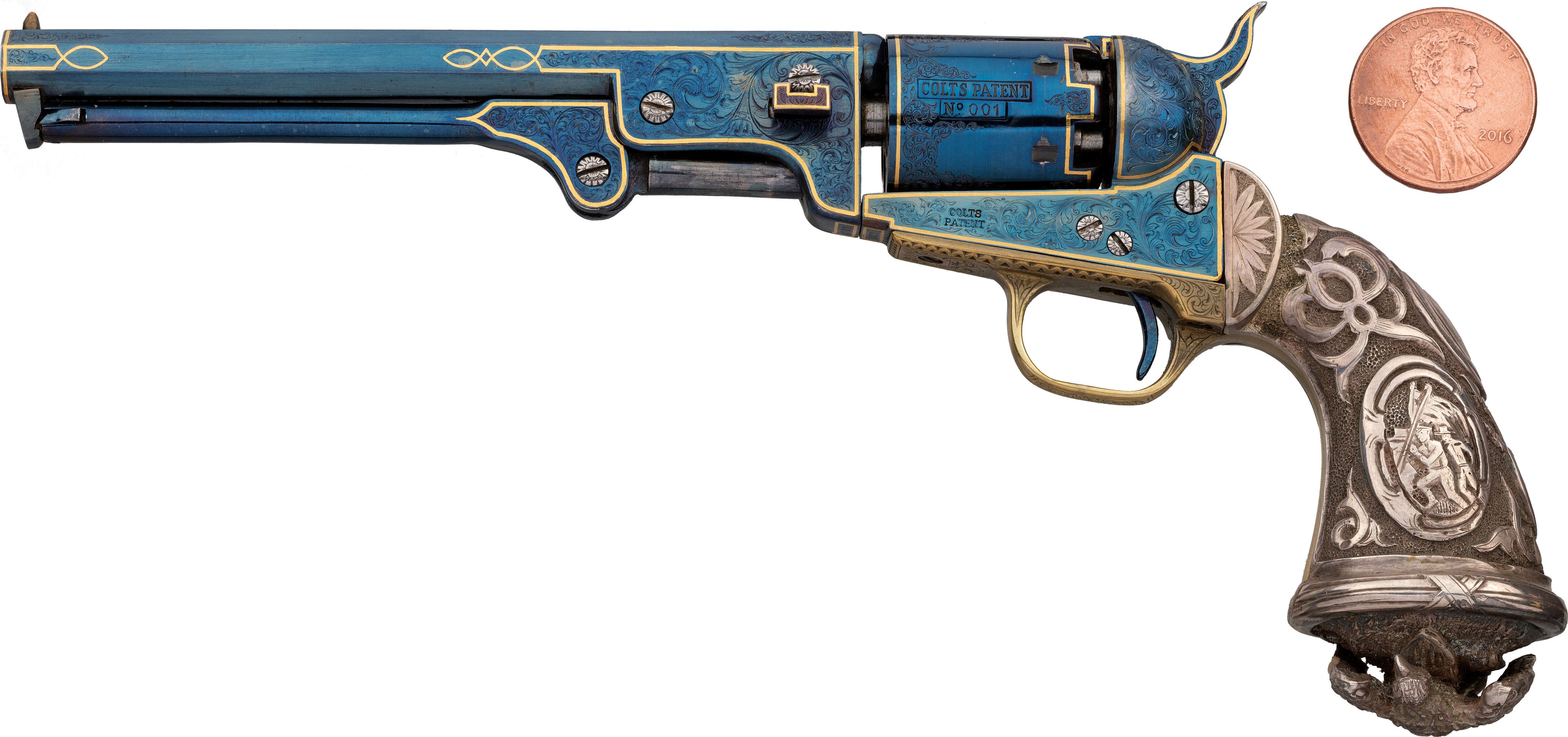 美品✨Colt Navy 1851 モデルガン オクタゴンバレル 51ネイビー 美品