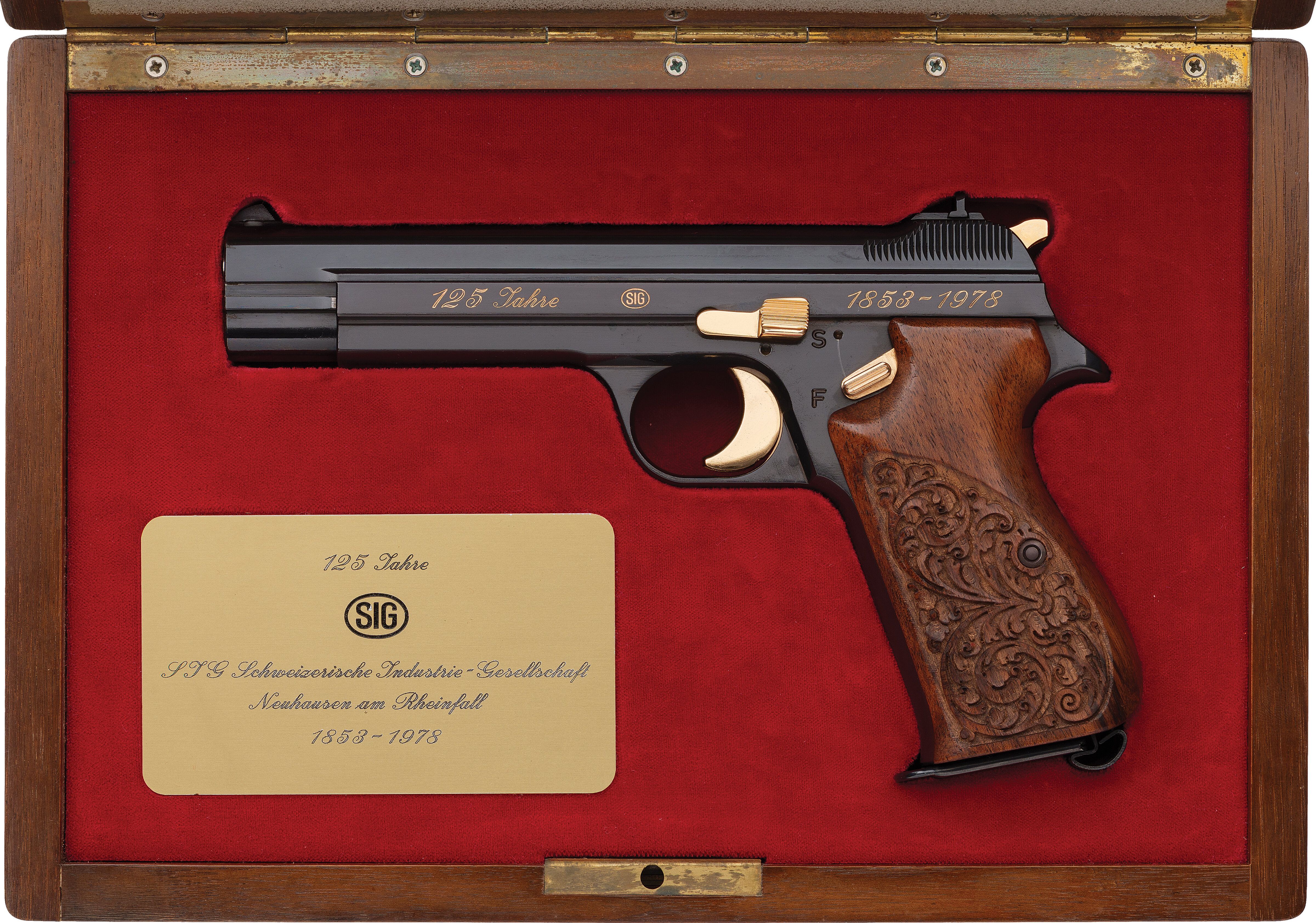 Cased Swiss SIG 